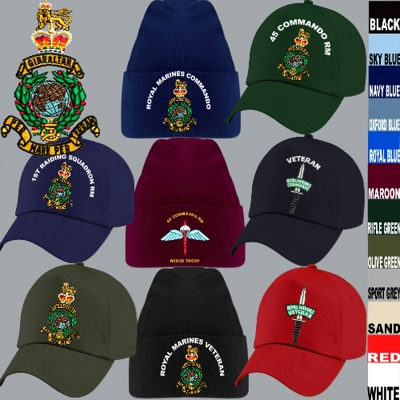 Royal Marines Embroidered Baseball Cap title=
