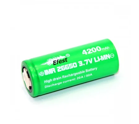 Efest IMR 26650 4200mah 50Amp Flat Top