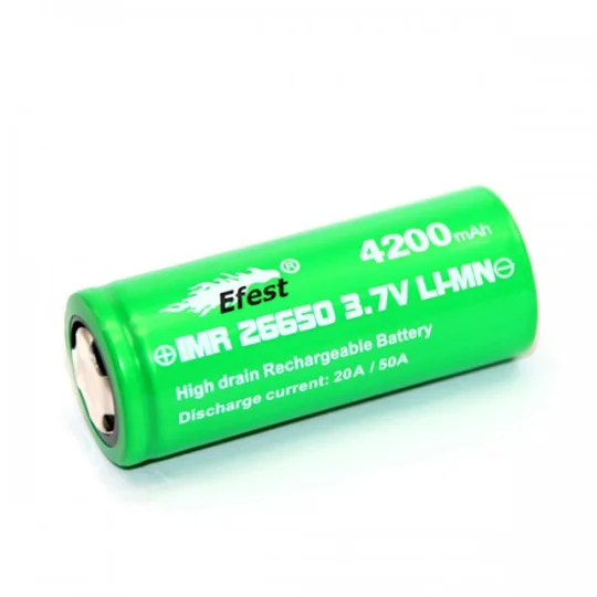Efest IMR 26650 4200mah 50Amp Flat Top
