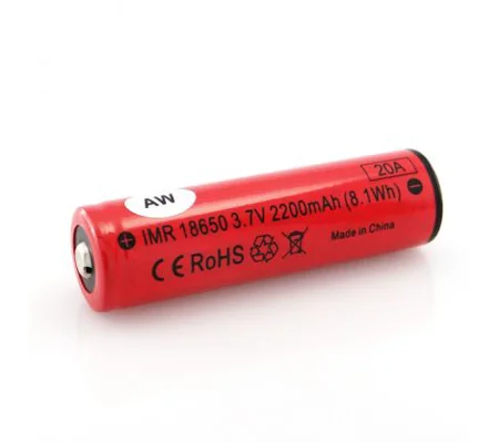 New Upgraded AW 18650 - 2200mah