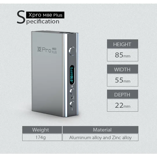 Smok XPro M80 Plus 4400mAh - Latest Version