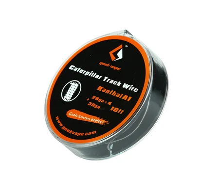 GeekVape Kanthal A1 Caterpillar Track Wire - 28GAx4+30GA - 10ft