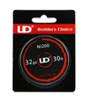 UD Pure Nickel 0.2mm - 32AWG - 10M