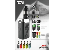 Kanger AKD Five 6 Kit - In Stock!