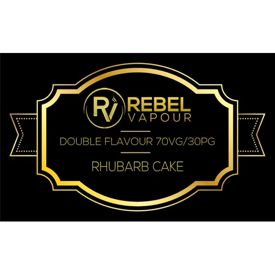 R-V Rhubarb Cake - 10ml
