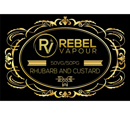 R-V Rhubarb Custard Premium - 10ml