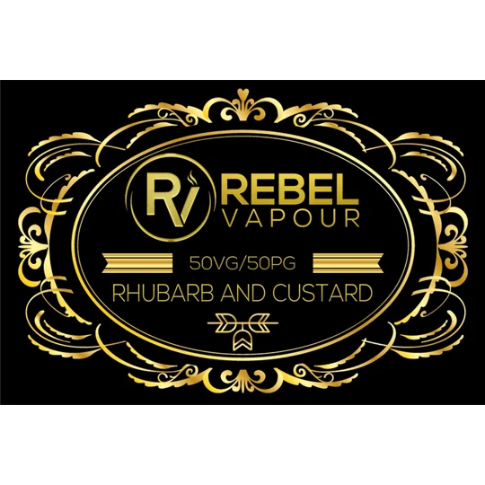 R-V Rhubarb Custard Premium - 10ml