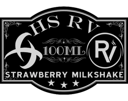 RV Strawberry Milkshake Premium 100ml