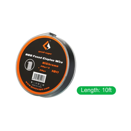 GeekVape N80 Fused Clapton Wire 10ft