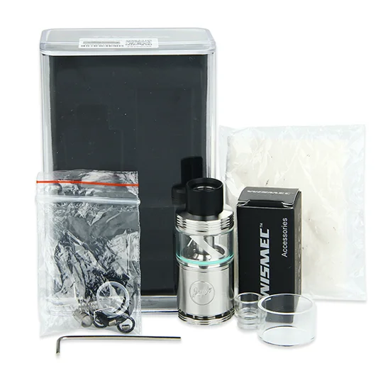 Wismec Cylin RTA Rebuildable Tank - SILVER - Non EU