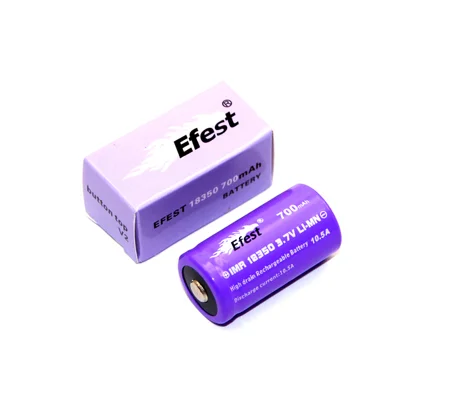 Efest IMR 18350 700mah 10.5A Button Top Battery