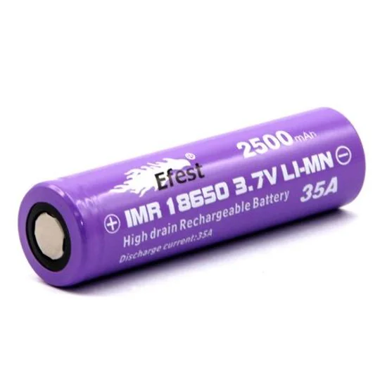 Efest IMR 18650 2500mah Flat Top