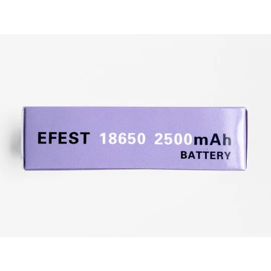 Efest IMR 18650 2500mah Flat Top