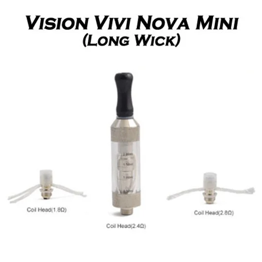 Vision Vivi Nova Mini Tank 2.0ml, Long Wick