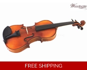 Lot of 10 / Solidwood Antique Style Violin/Ebony..