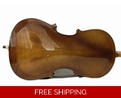 Woodnote 4/4 Flamed Style Cello/Ebony Fitting/Ca..