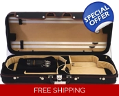Woodnote DVAC-950RD Pro Wooden 4/4 Double Violin..