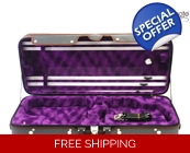 Woodnote DVC-950RD Pro Wooden 4/4 Double Violin ..