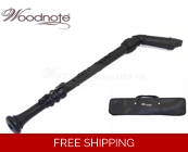 Woodnote Pro. Matte Black Bass Recorder-Baroque ..