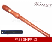 Woodnote WHO-4118BR Maple Wood 8 Holes Soprano R..