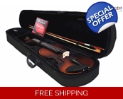 Woodnote VB-330E Antique Style 4/4 Violin Fiddle..