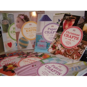 Crafting Paper Back Manuals Crochet Knitting Fabric crafts