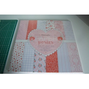 Dovecraft Paper Posies 12x12 Paper Pack