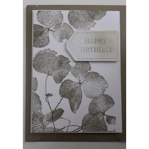 Handmade Non Generic Happy Birthday Card with Envelope
