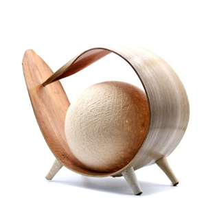 Natural Coconut Lamp Natural Loop