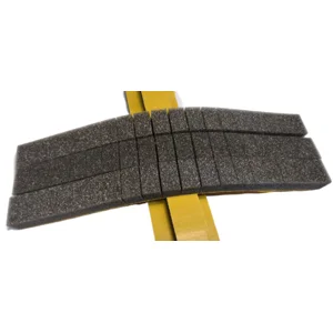 Float box slotted foam strips