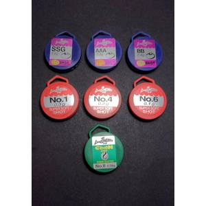 Split shot refill tubs