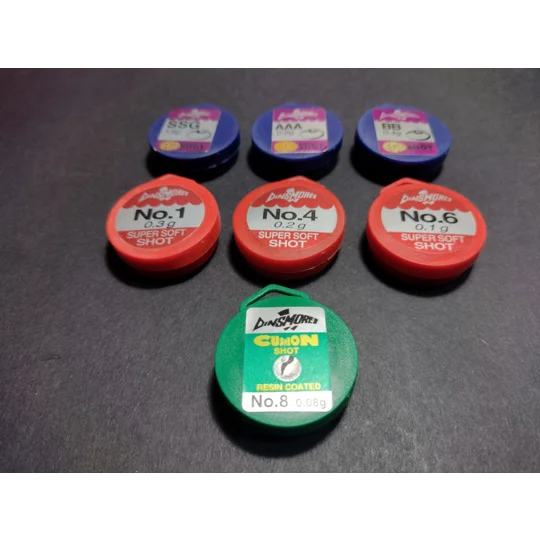 Split shot refill tubs