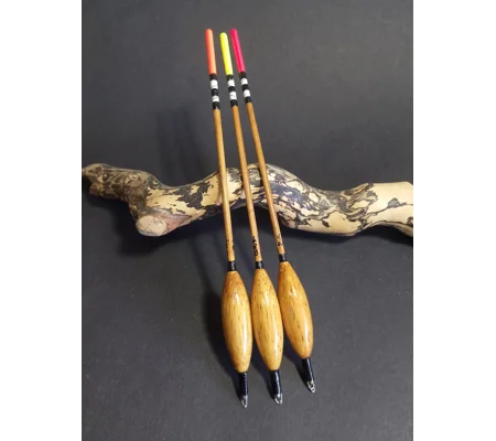 Handmade 5BB Loaded Bodied Waggler Float – 190mm Balsa Distance Waggler