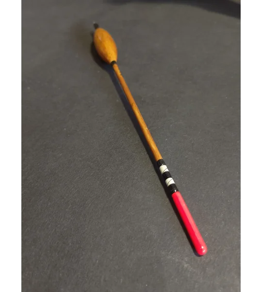 Handmade 4BB loaded bodied waggler float with red sight tip