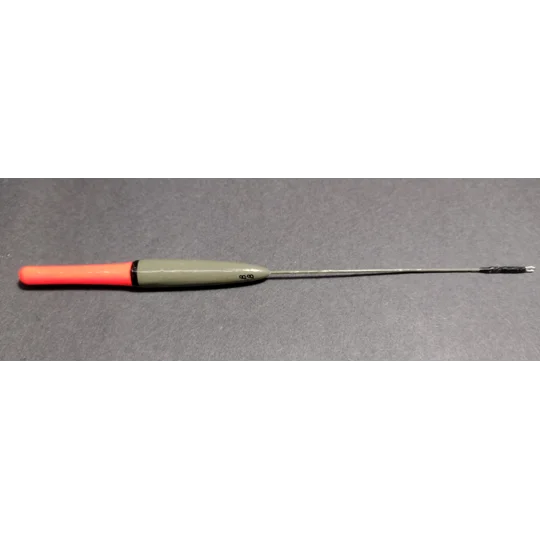 Reg Righyni-style grayling float with red tip in 4BB, designed for trotting baits downstream