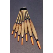 Handmade Avon trotting floats for river fishing in the UK