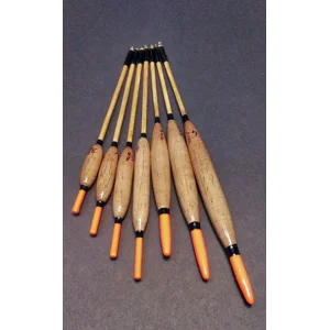 Handmade Avon trotting floats for river fishing in the UK
