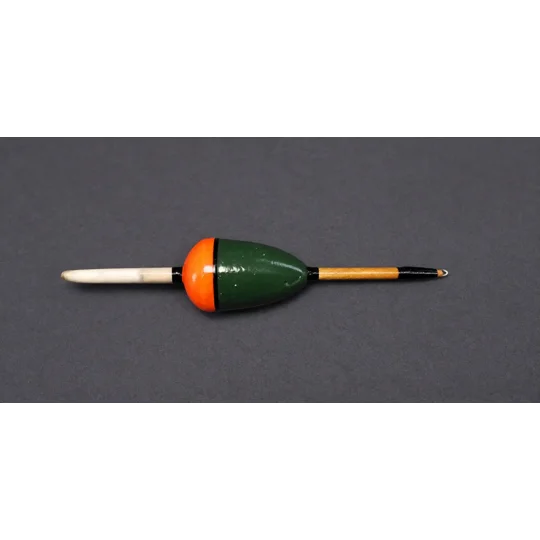 traditional cork pike bung in green with quill sight tip