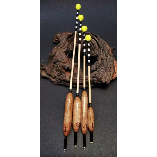 Handmade Windbeater tench fishing floats for lift method fishing