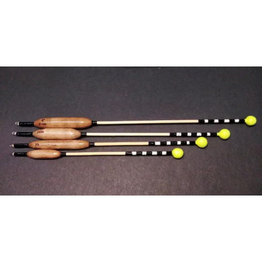 Set of handmade Windbeater tench floats made in England