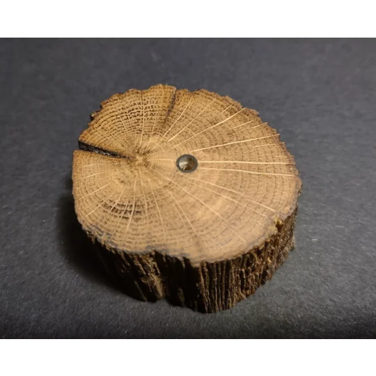 Float display stand / paperweight. Oak