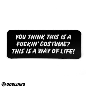 You Think This Is A Costume ..