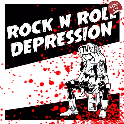 Jonny Manak & The Depressives/ Satanic Overlords of Rock N Roll split 7"