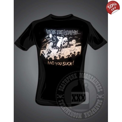 The Meatmen 'And You Suck' T shirt