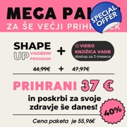 Mega paket: Shape Up + Knjižica