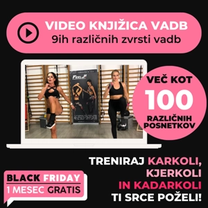 Video knjižica skupinskih vadb