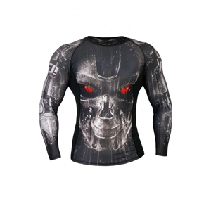 Moška majica - Rashguard CYBER z dolgimi rokavi