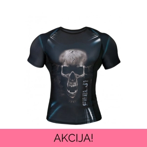 Moška majica - Rashguard SKULL