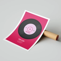 Vinyl Record - Music Art | Personalised Gift