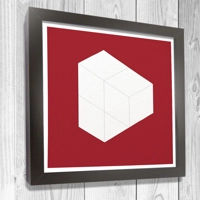 Cubes Geometric Art Prints